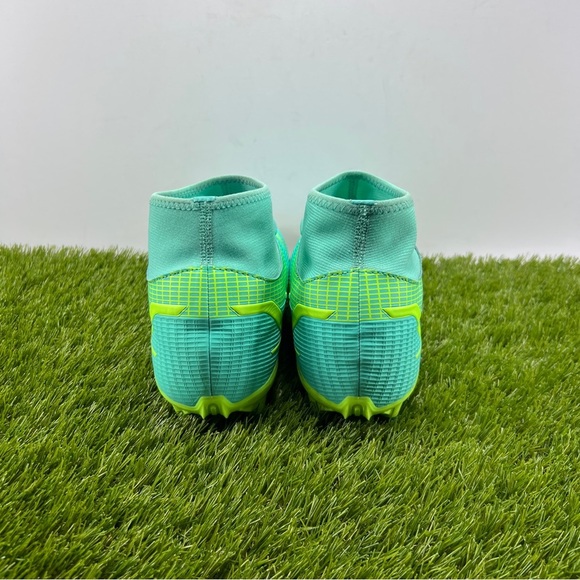 Mens 12 Nike Mercurial Superfly 8 Academy MG Dynamic Teal/Turquoise CV0843-403 - Picture 6 of 13